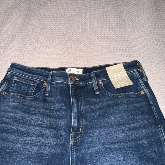 Madewell Women’s 10” High Rise Skinny Jeans Sz 31x27 - Picture 3 of 8